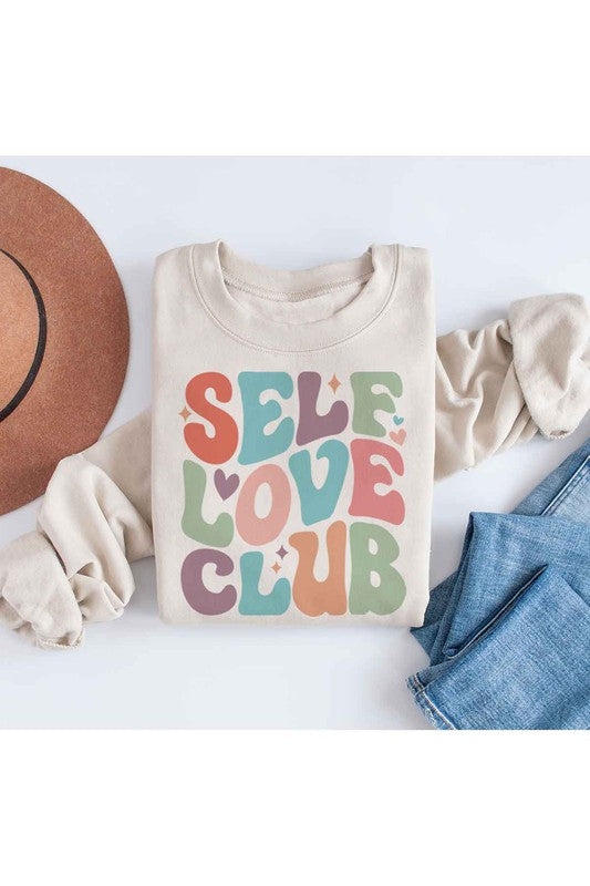 SELF LOVE CLUB GRAPHIC SWEATSHIRT