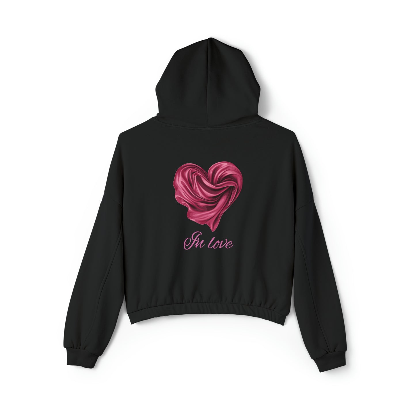 Valentine's best Gift, Women's Cinched Bottom Hoodie