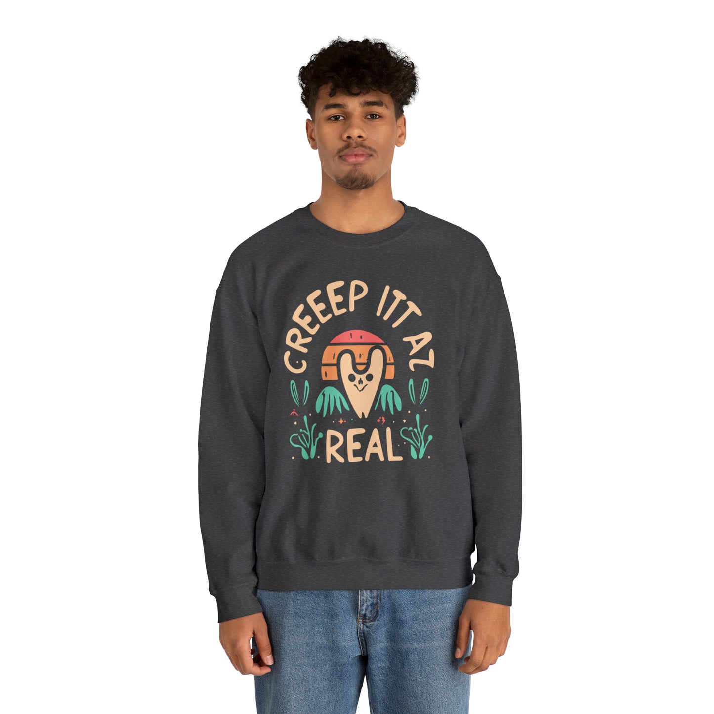 Creep It Real Halloween Sweatshirt, Spooky Season Halloween Sweatshirt, Halloween Costume, Spooky Sweatshirt, Halloween Gifts