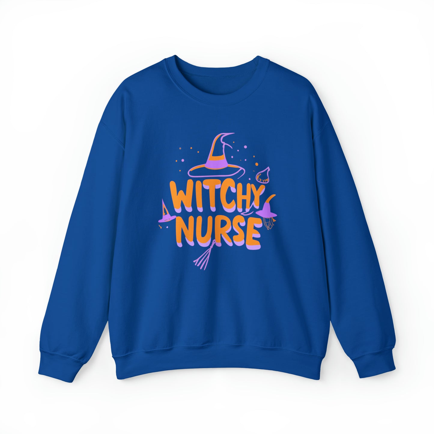 Witchy Nurse Halloween Sweatshirt, Spooky Season Halloween Sweatshirt, Winter Sweatshirt, Spooky Sweatshirt, Halloween Gifts