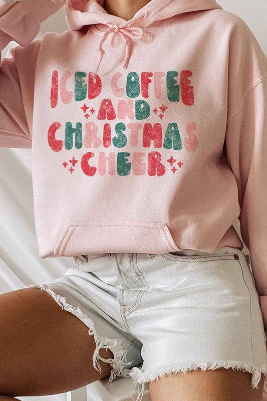 ICED COFFEE CHEERS HOODIE PLUS SIZE