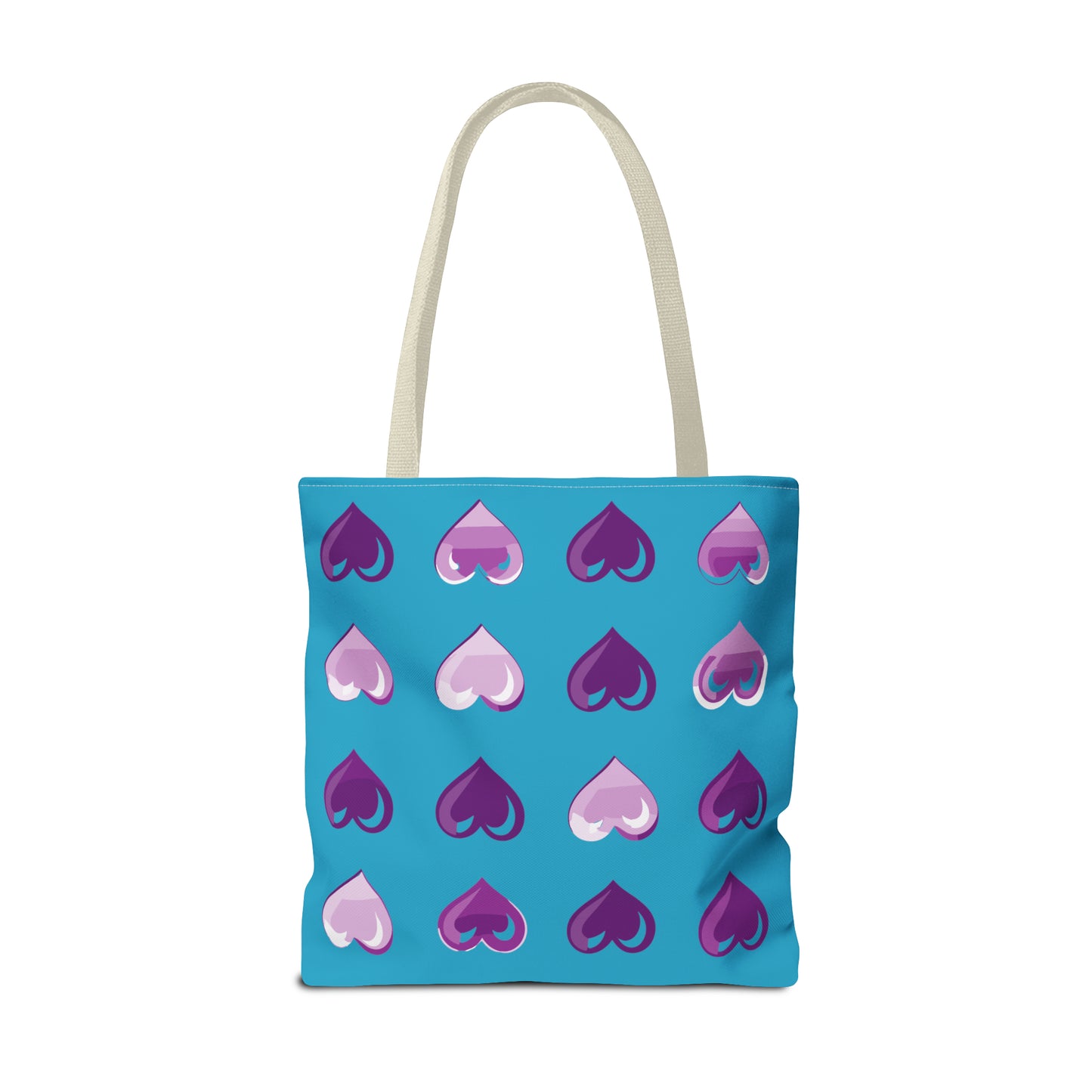 Valentine's Turquoise Tote Bag (AOP)