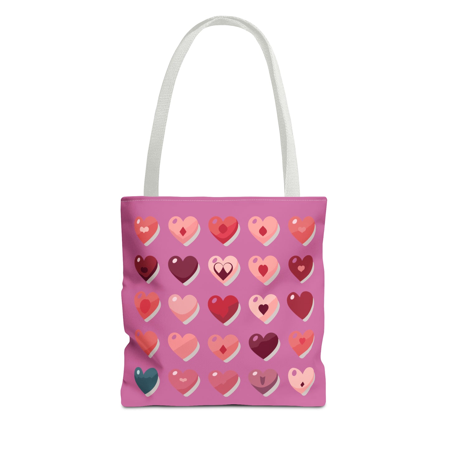 Valentine's light pink Tote Bag (AOP)