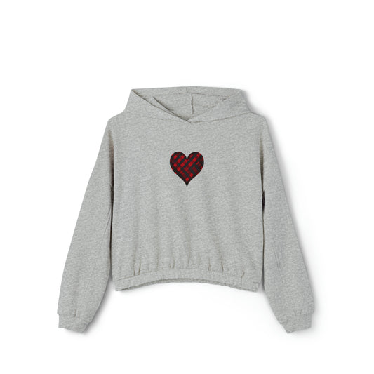 Valentine's best Gift, Women's Cinched Bottom Hoodie