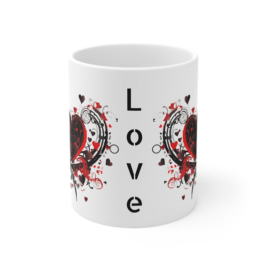 Musical Valentine's best gift ever, Ceramic Mug 11oz