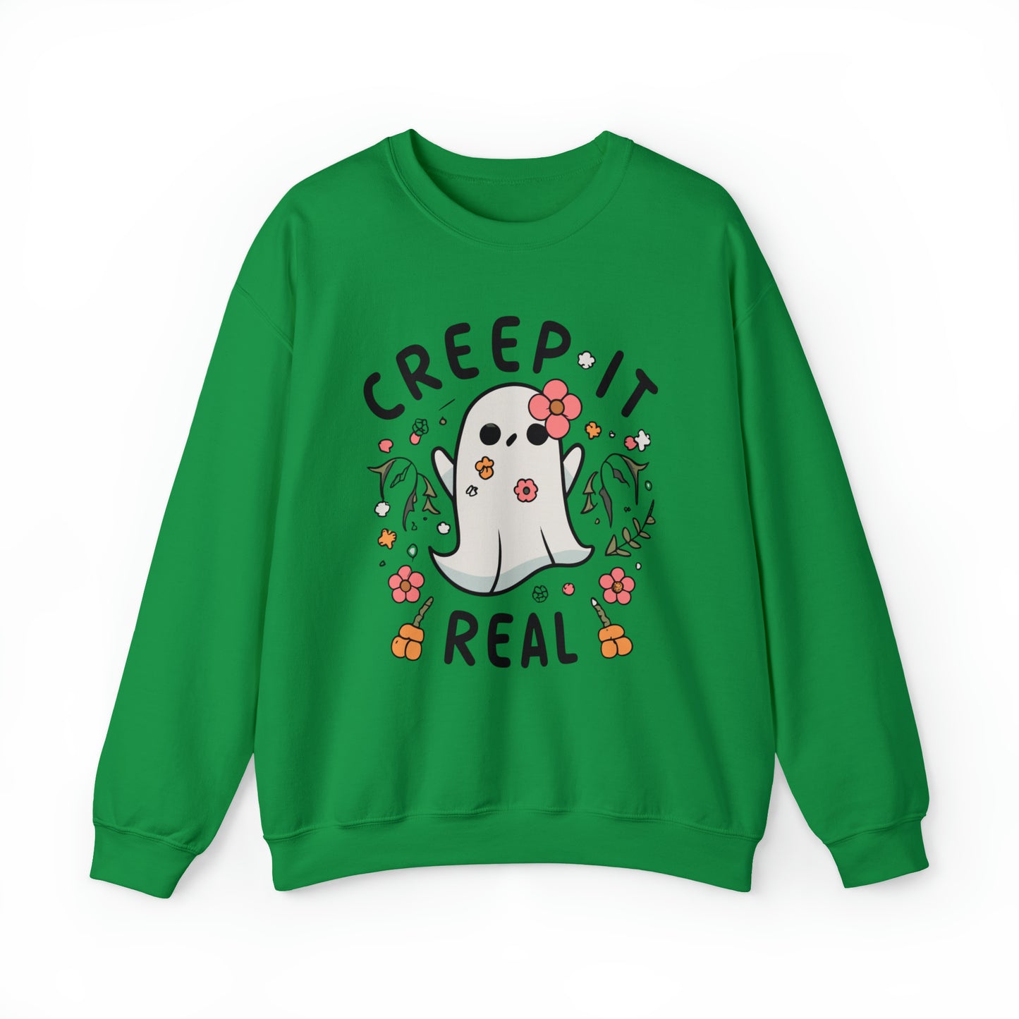 Creep It Real Sweatshirt, Spooky Season Halloween Sweatshirt, Halloween Costume, Spooky Sweatshirt, Halloween Gifts