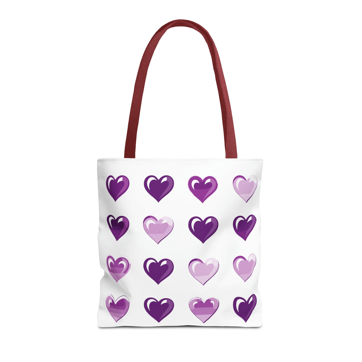 Valentine's white Tote Bag (AOP)