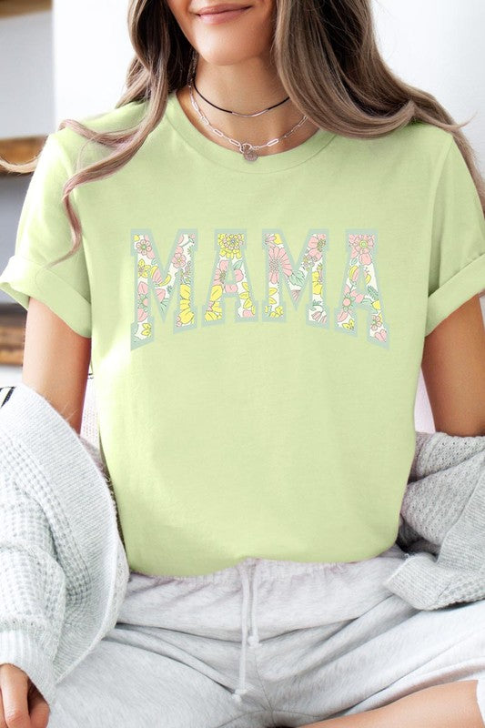 Floral Mama Mothers Day Graphic T Shirts