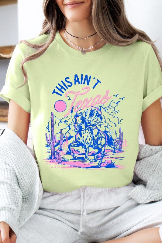 This Aint Texas Cowgirl Boots Graphic T Shirts