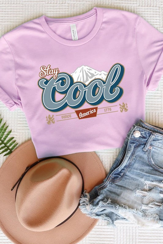 Stay Cool America Graphic T Shirts