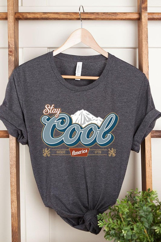 Stay Cool America Graphic T Shirts