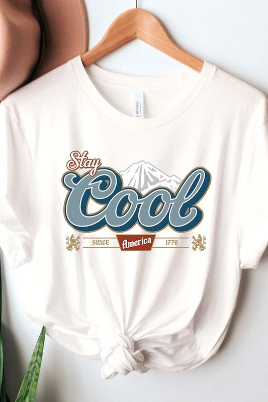 Stay Cool America Graphic T Shirts