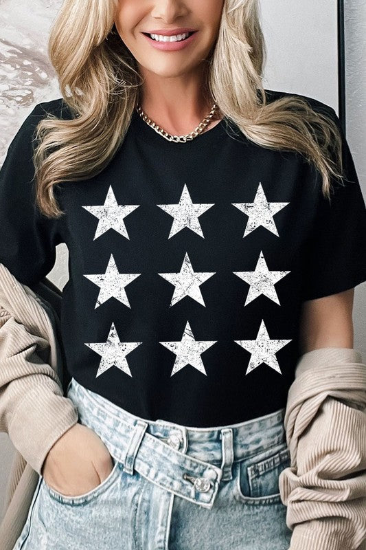 Stars Graphic T Shirts