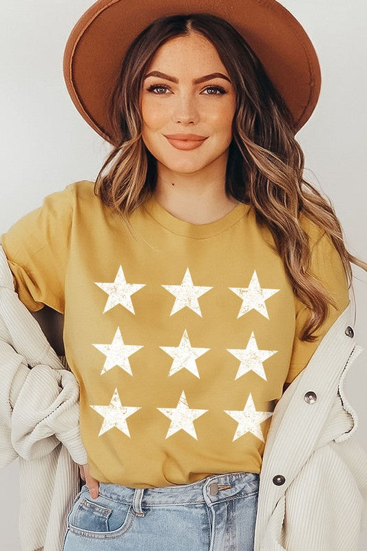 Stars Graphic T Shirts