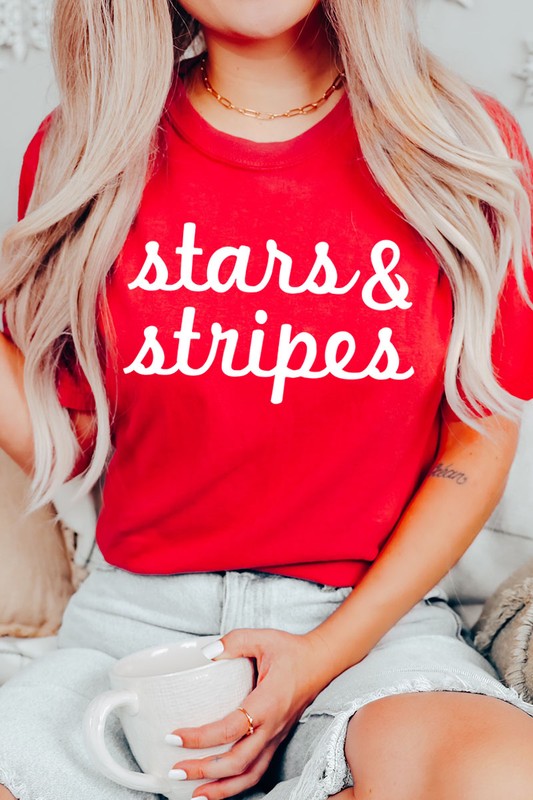 Stars & Stripes Graphic T Shirts