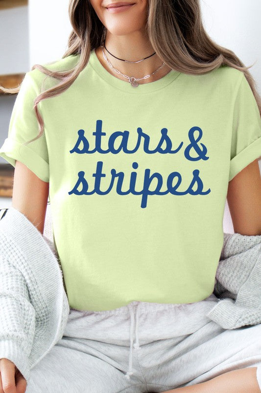 Stars & Stripes Graphic T Shirts