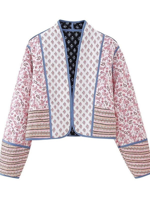 Reversible printed jacket