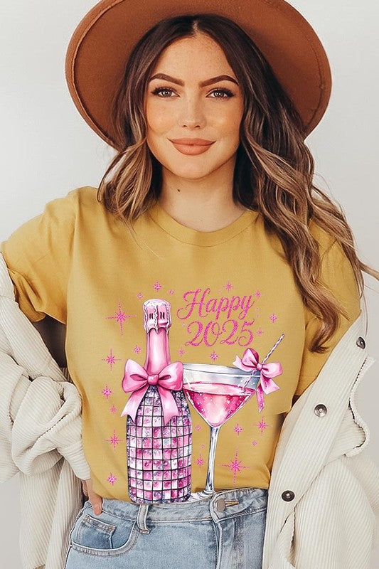 Happy 2025 New year Graphic Tee