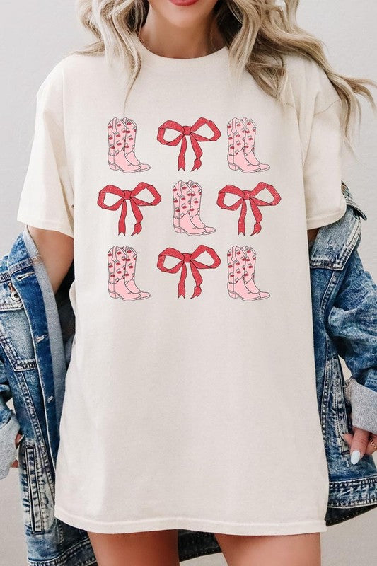 Cowgirl Valentine Graphic Plus Heavy Cotton Tee