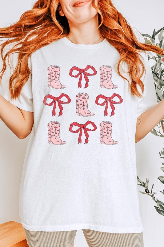 Cowgirl Valentine Graphic Plus Heavy Cotton Tee