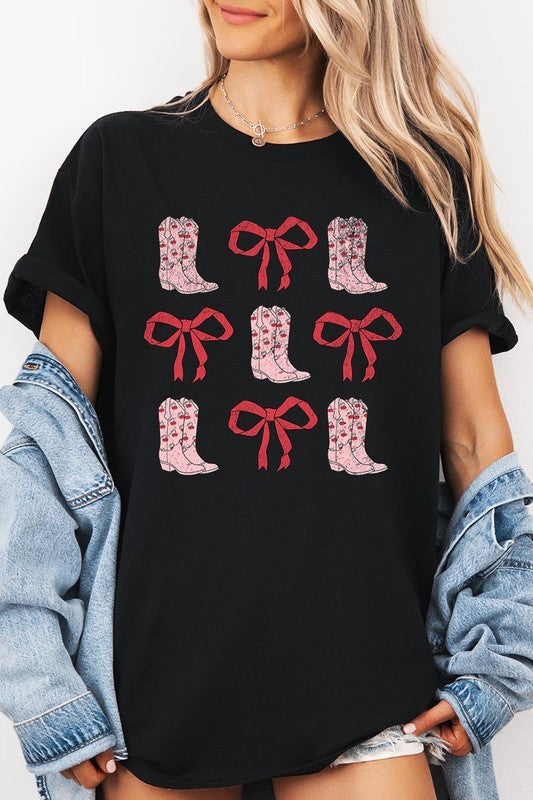 Cowgirl Valentine Graphic Plus Heavy Cotton Tee