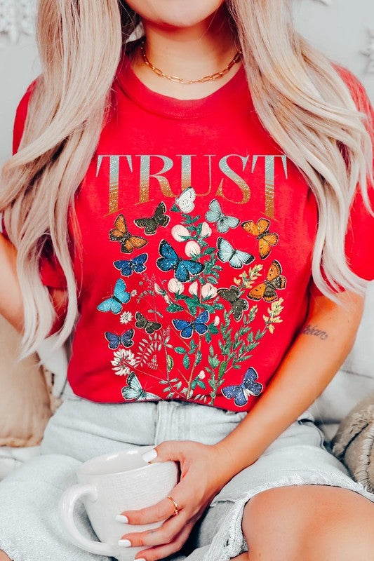 Trust God's Plan Christian Graphic Tee