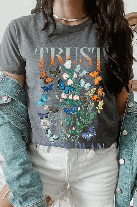 Trust God's Plan Christian Graphic Tee