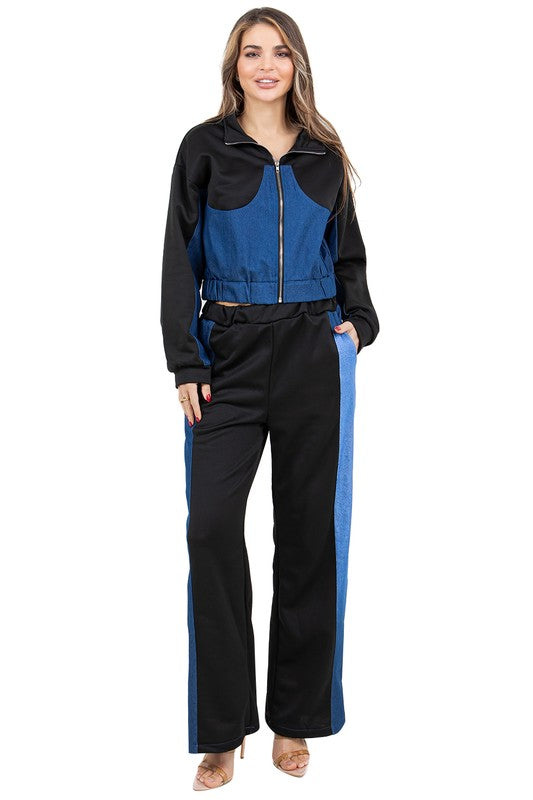 WOMEN FASHION CASUAL PANT SET