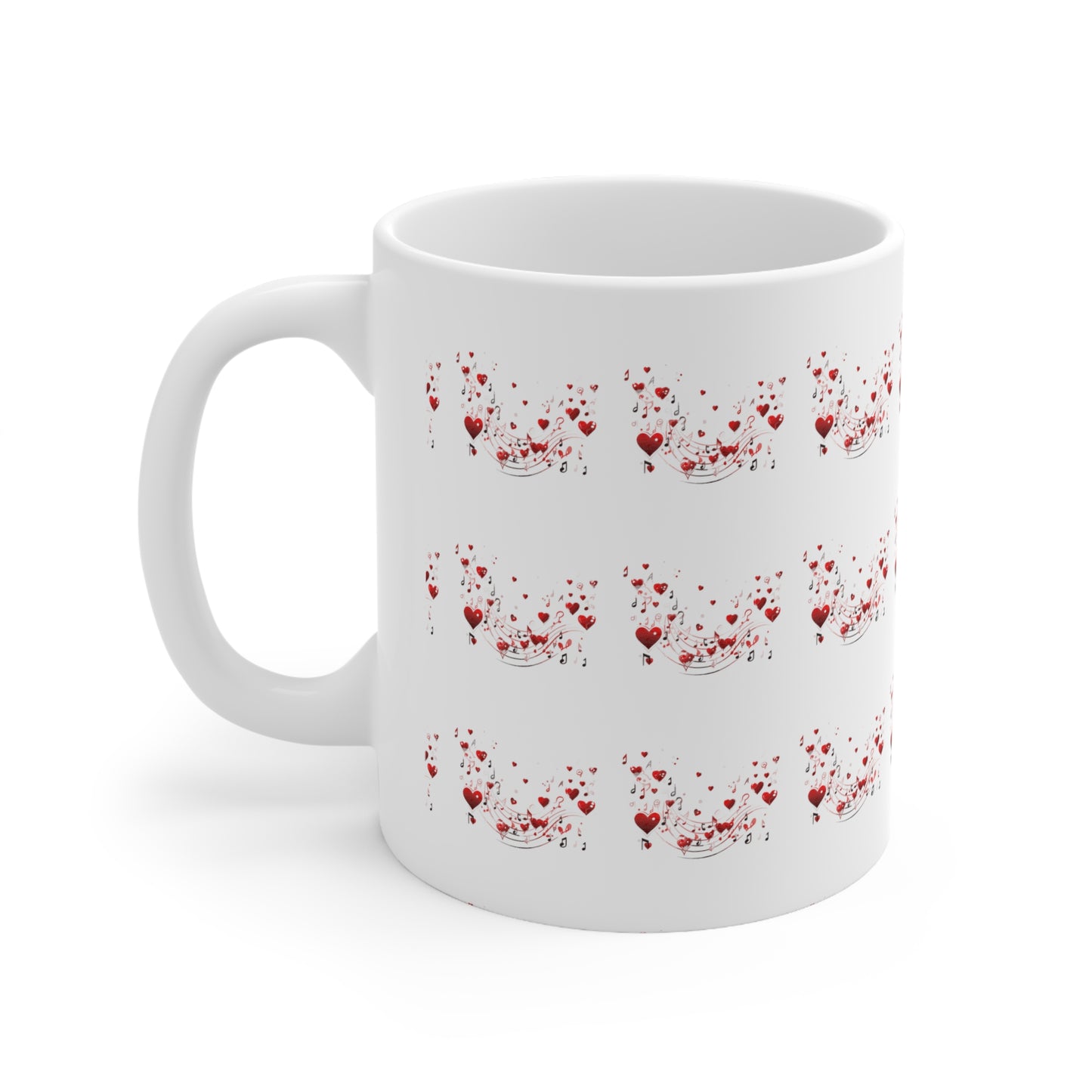 Musical Valentine's best gift ever, Ceramic Mug 11oz