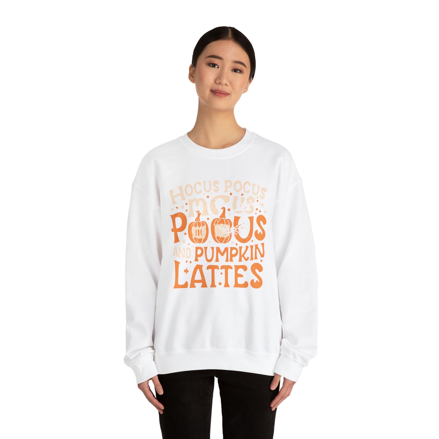 Hocus Pocus Pumpkin Lattes Halloween Sweatshirt, Spooky Season Halloween Sweatshirt, Halloween Costume, Spooky Sweatshirt, Halloween Gifts