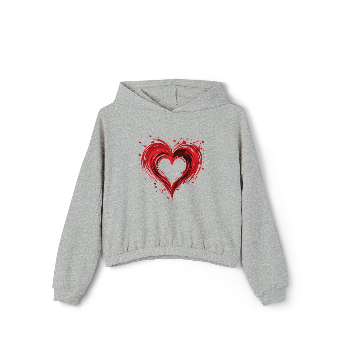 Valentine's best Gift, Women's Cinched Bottom Hoodie