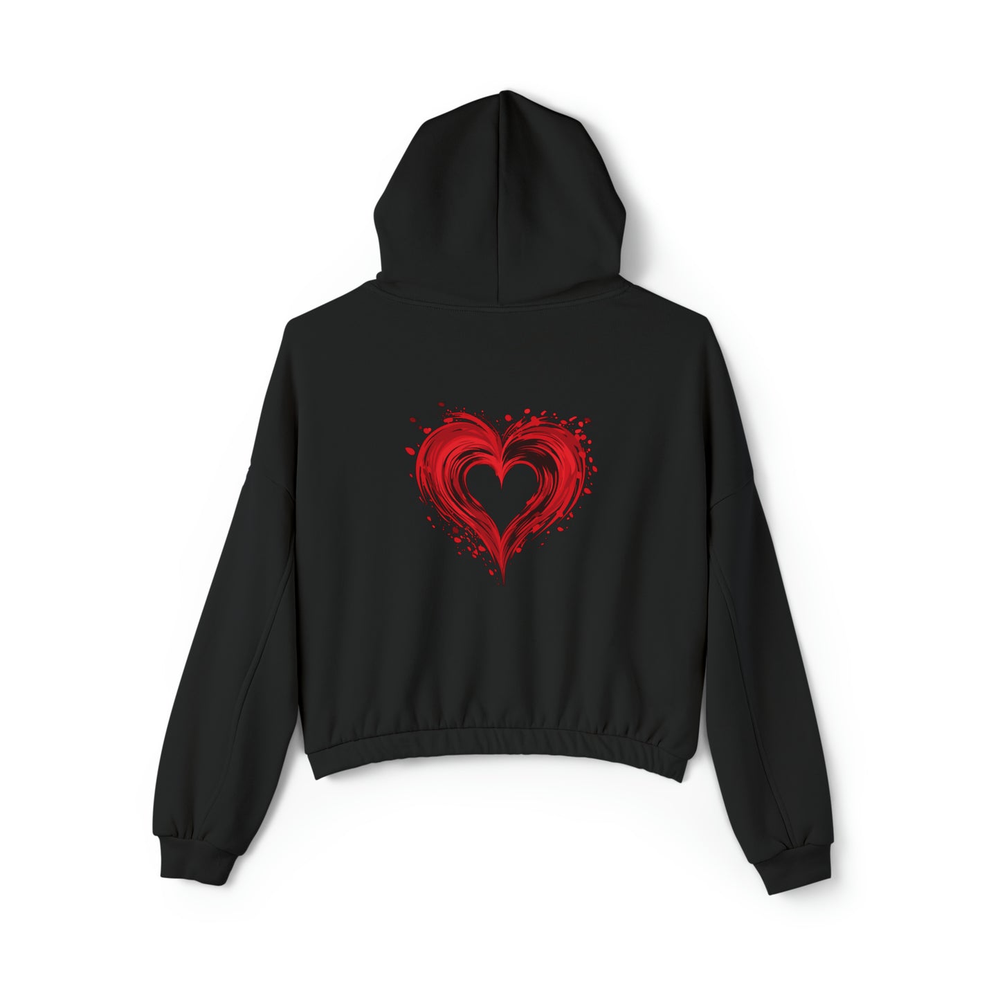 Valentine's best Gift, Women's Cinched Bottom Hoodie