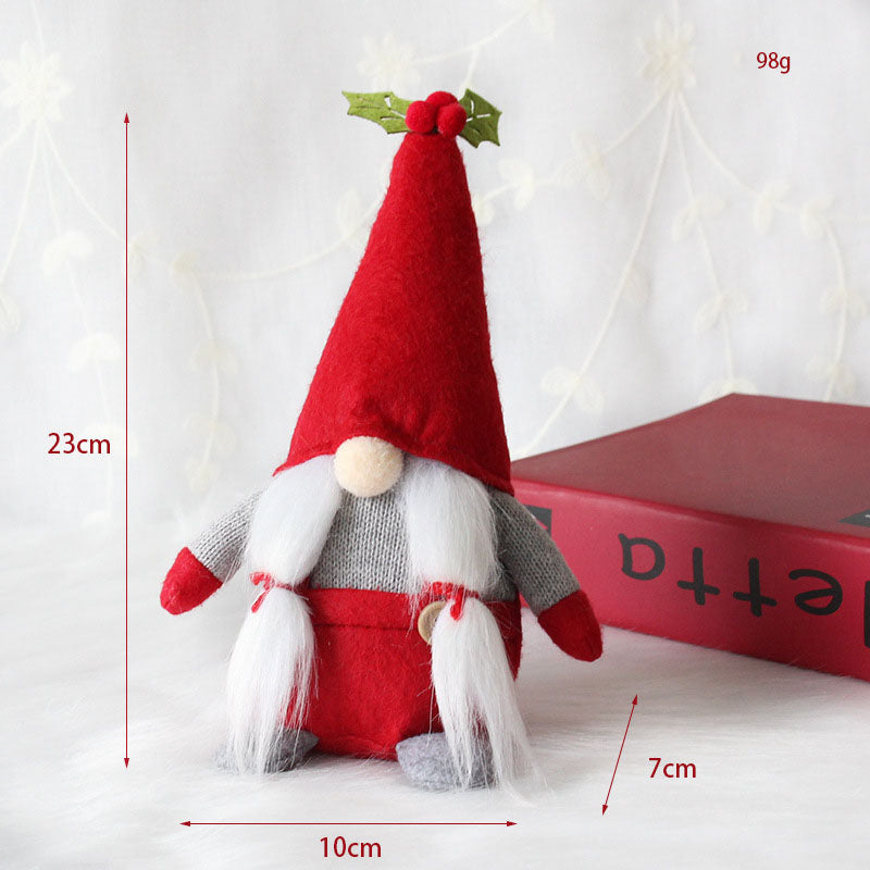Cotton Santa Claus Plush Doll