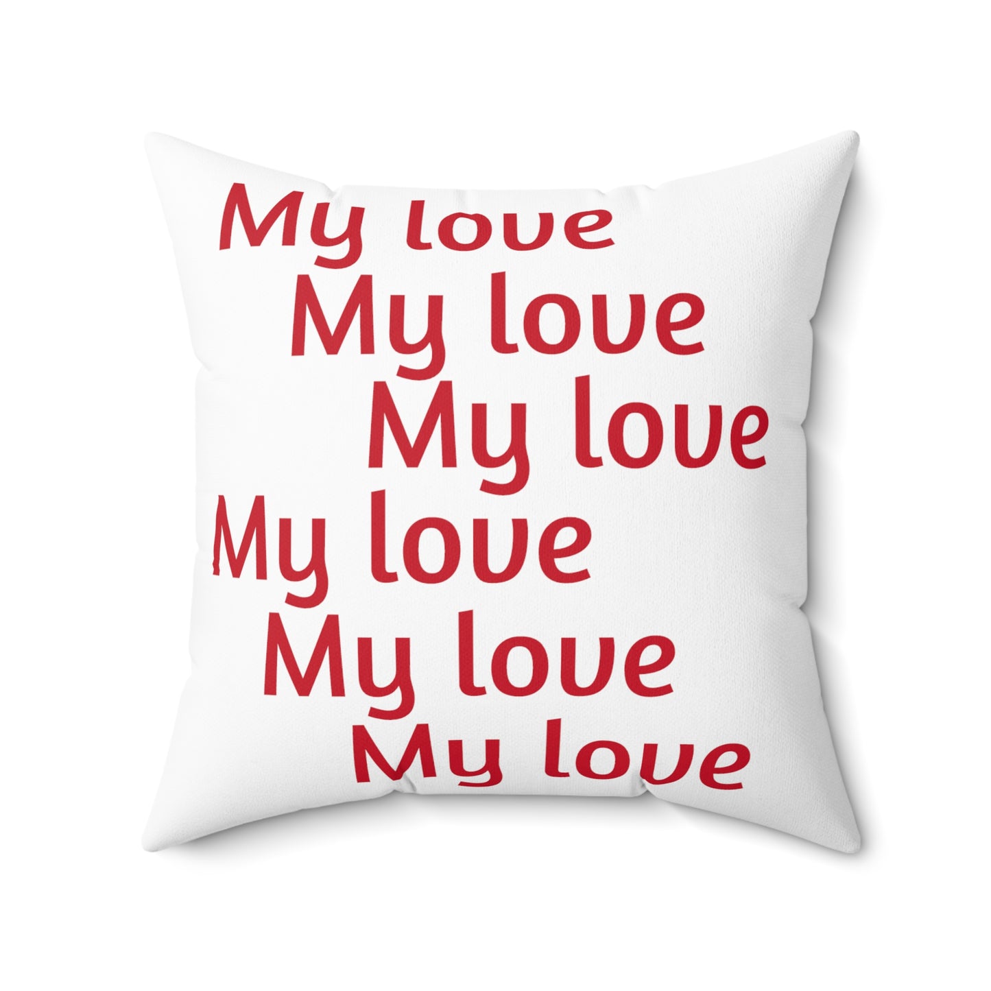 Valentine's day best home decor Spun Polyester Square Pillow