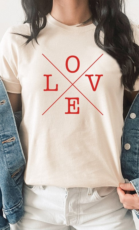 Love Valentines Day Graphic Tee