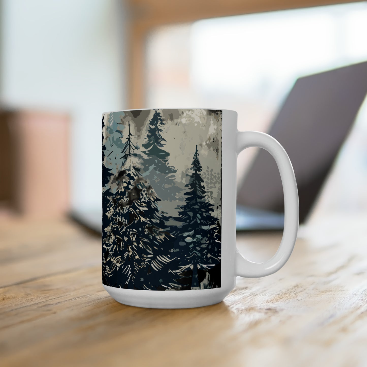 Christmas tree regular Ceramic Mug15oz