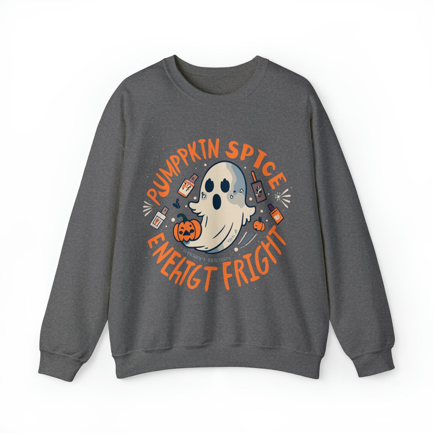 Pumpkin Spice Fright Sweatshirt, Spooky Season Halloween Sweatshirt, Halloween Costume, Spooky Sweatshirt, Halloween Gifts