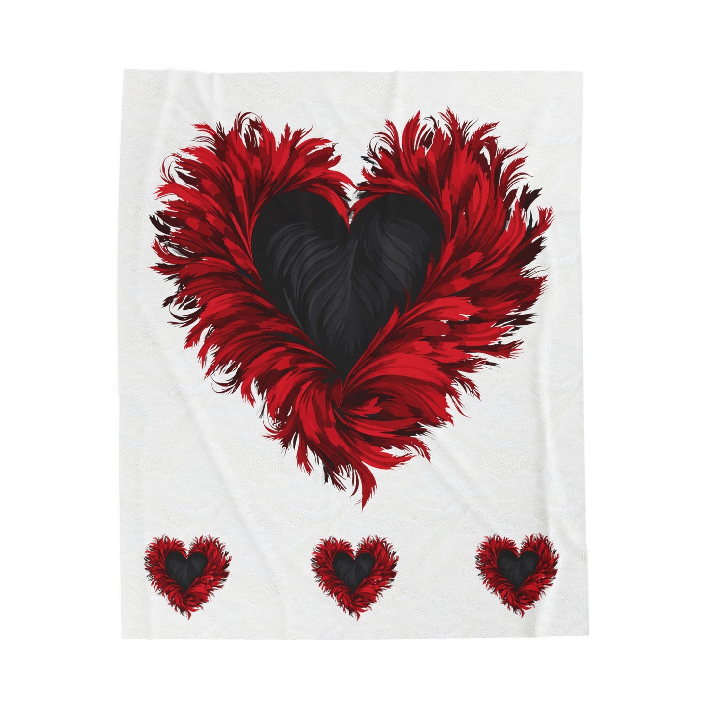 Valentine's Day Velveteen Plush Blanket