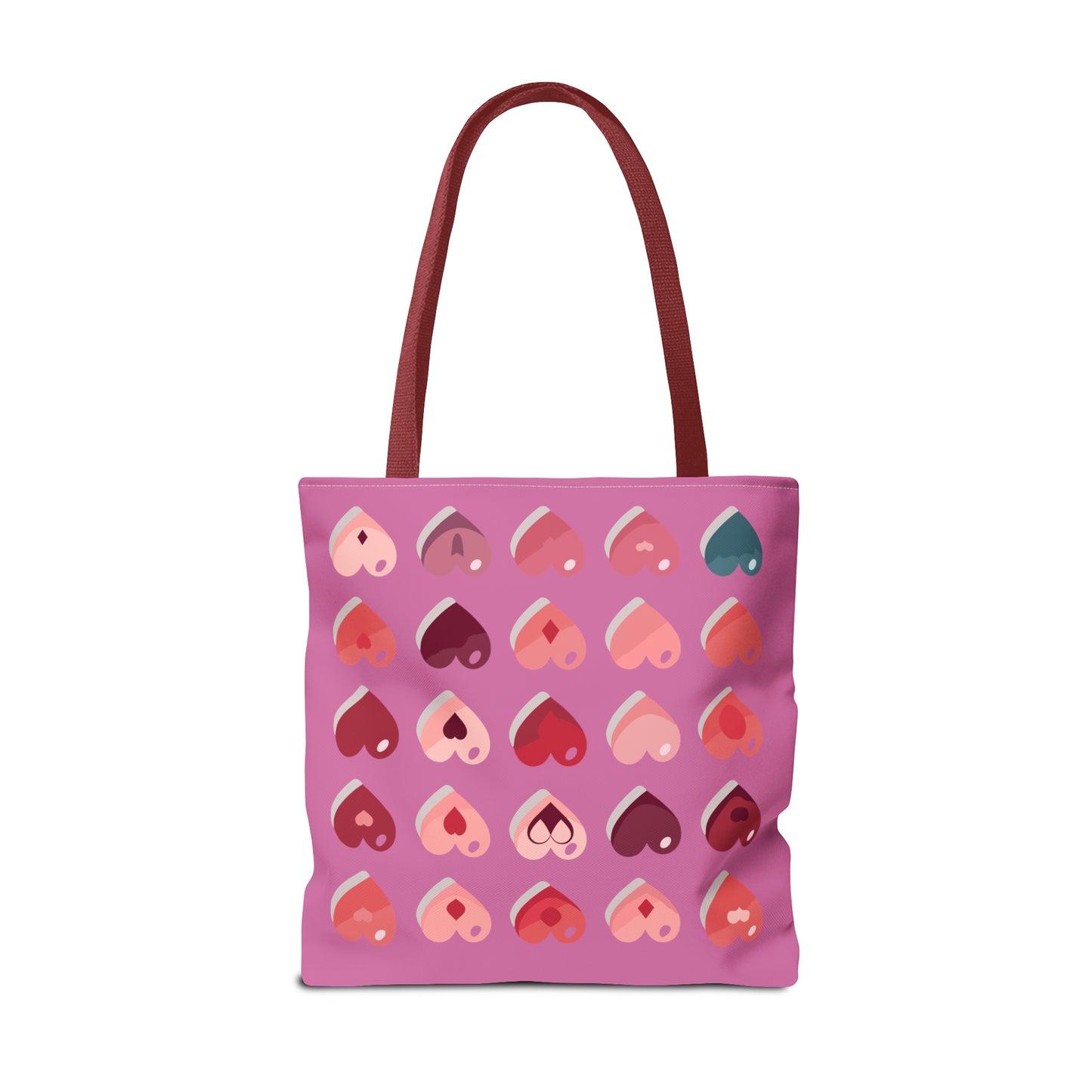 Valentine's light pink Tote Bag (AOP)