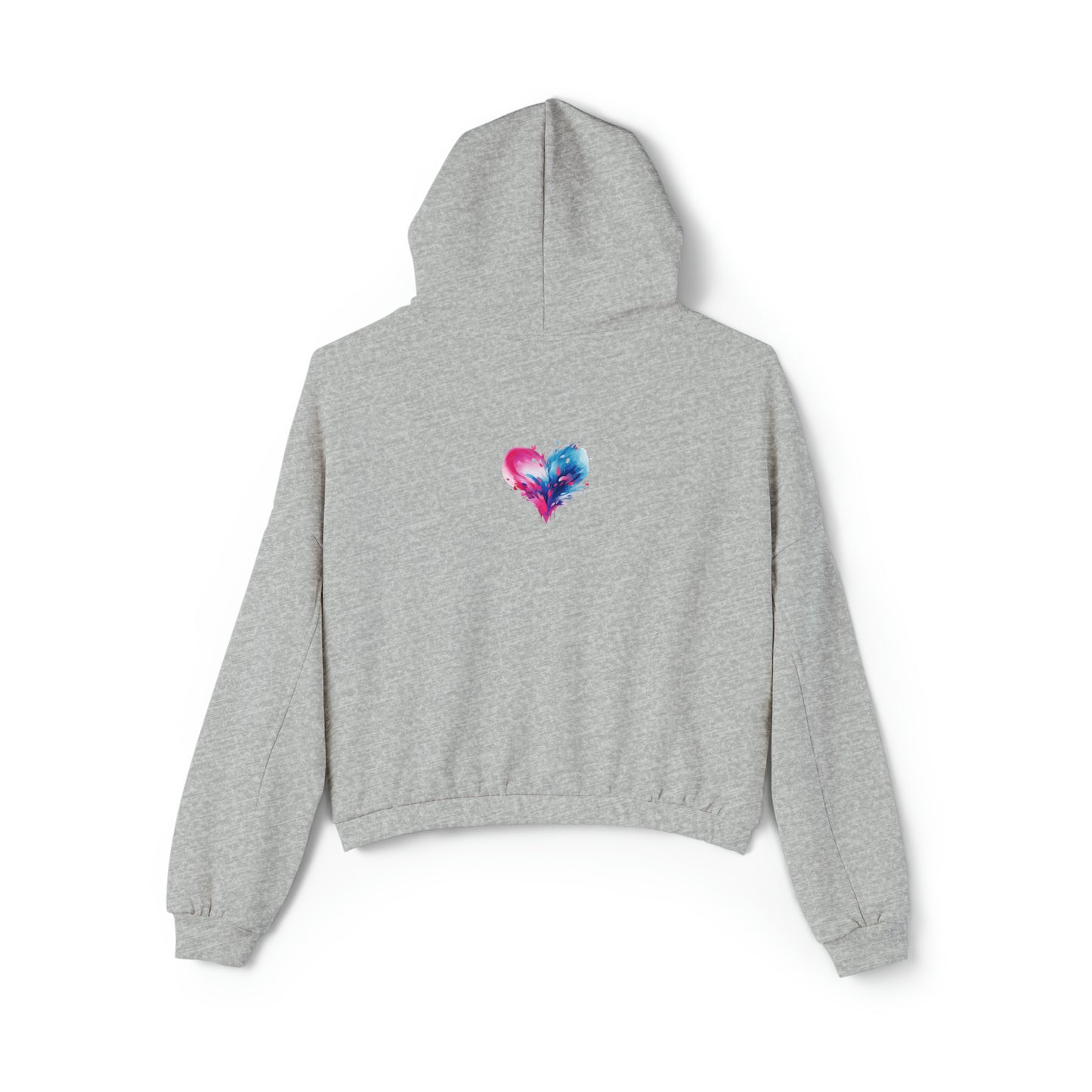 Valentine's best Gift, Women's Cinched Bottom Hoodie