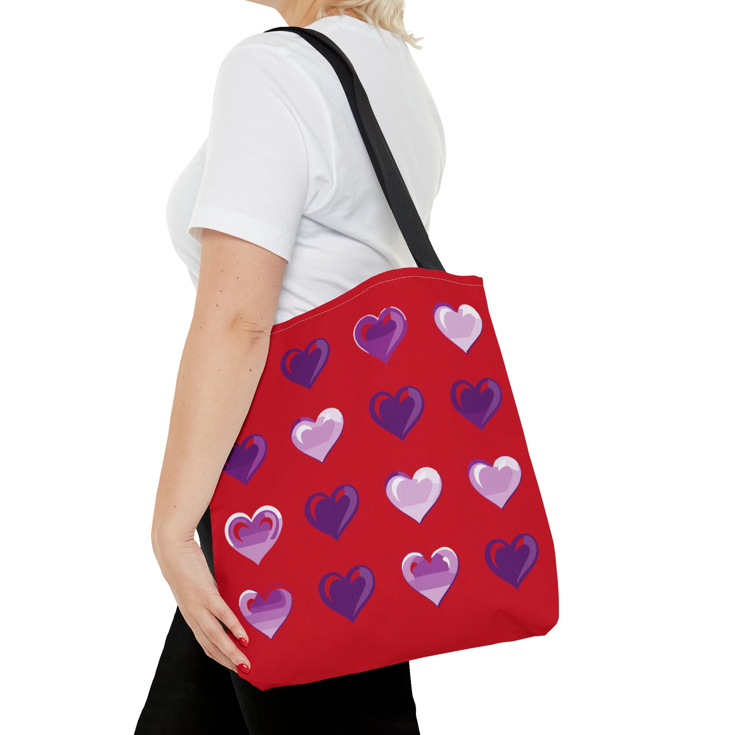 Valentine's red Tote Bag (AOP)