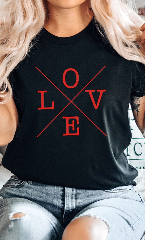 Love Valentines Day Graphic Tee