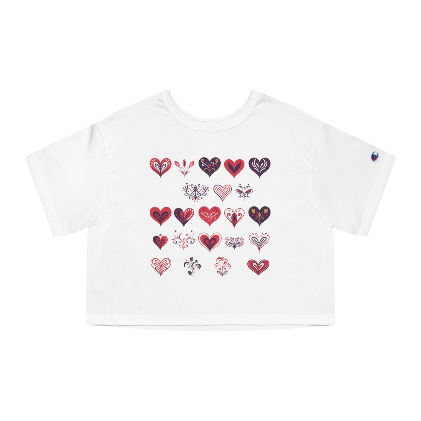 Champion Women's Heritage Cropped T-Shirt for valentine's day.