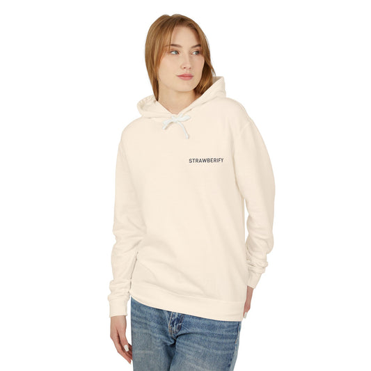 Strawberify Unisex Lightweight Hooded Sweatshirt