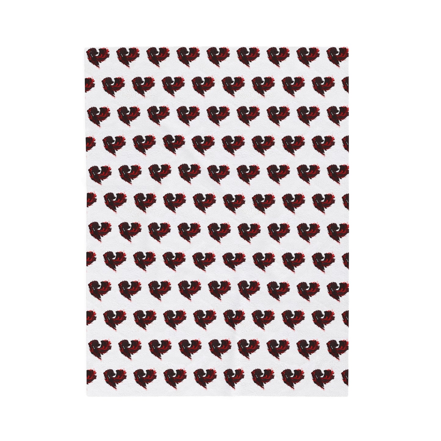 Valentine's Day Velveteen Plush Blanket