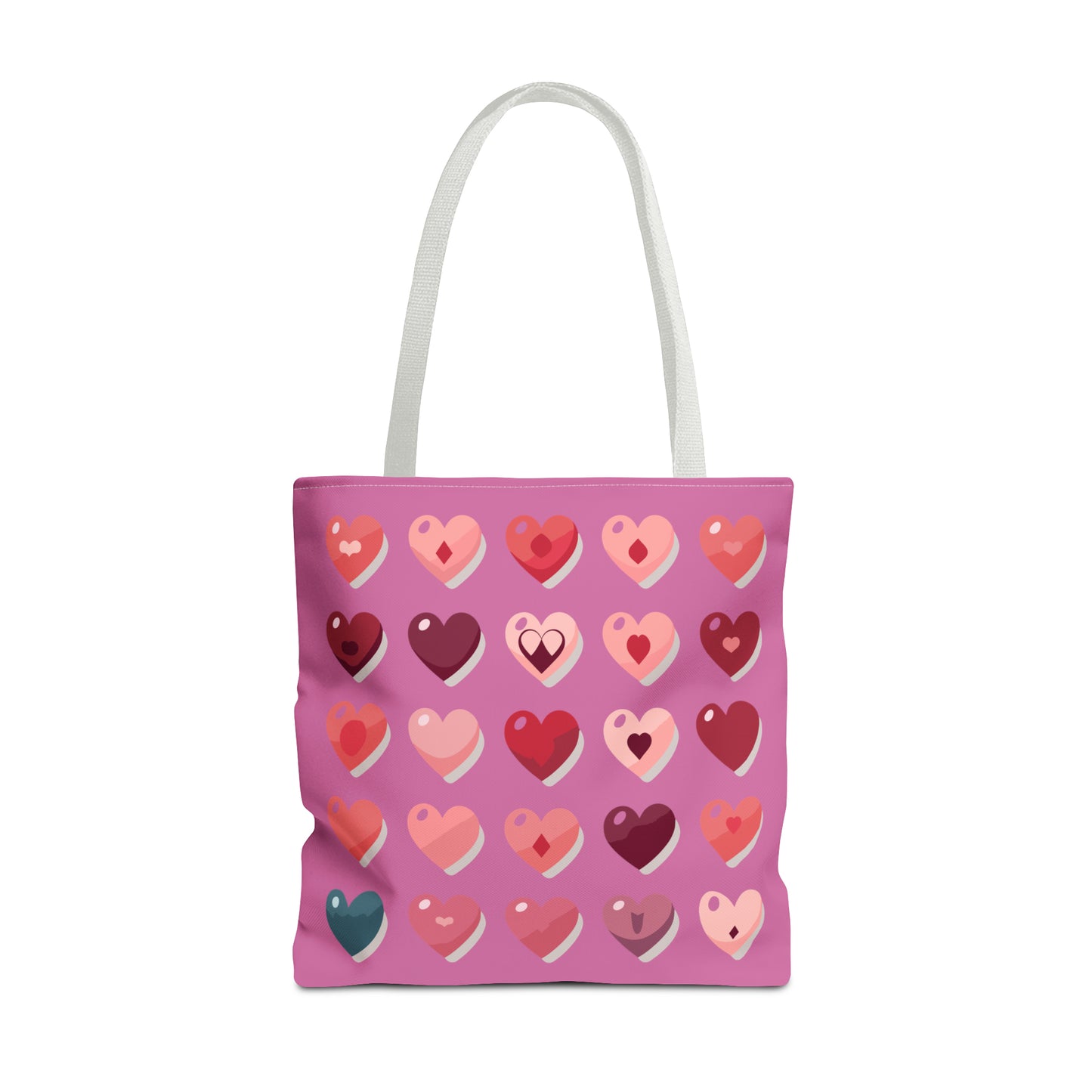 Valentine's light pink Tote Bag (AOP)