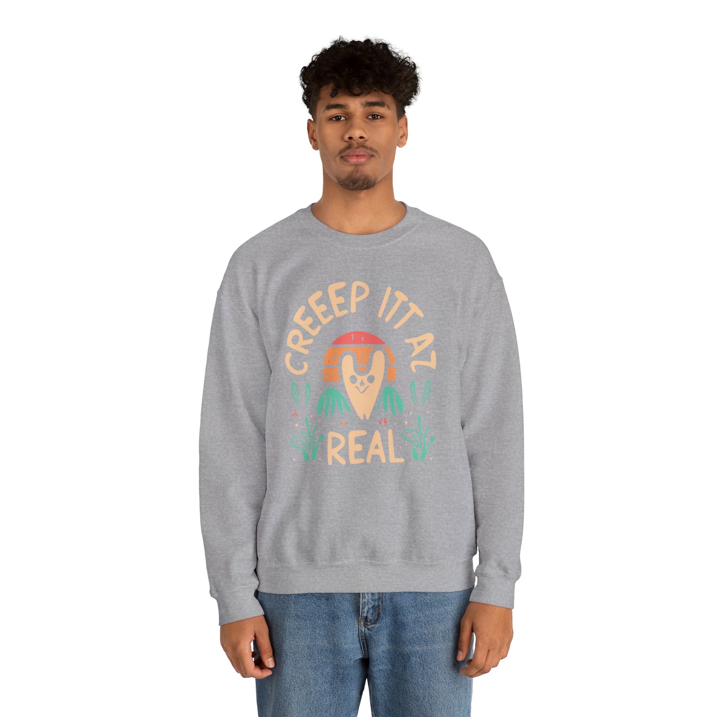 Creep It Real Halloween Sweatshirt, Spooky Season Halloween Sweatshirt, Halloween Costume, Spooky Sweatshirt, Halloween Gifts