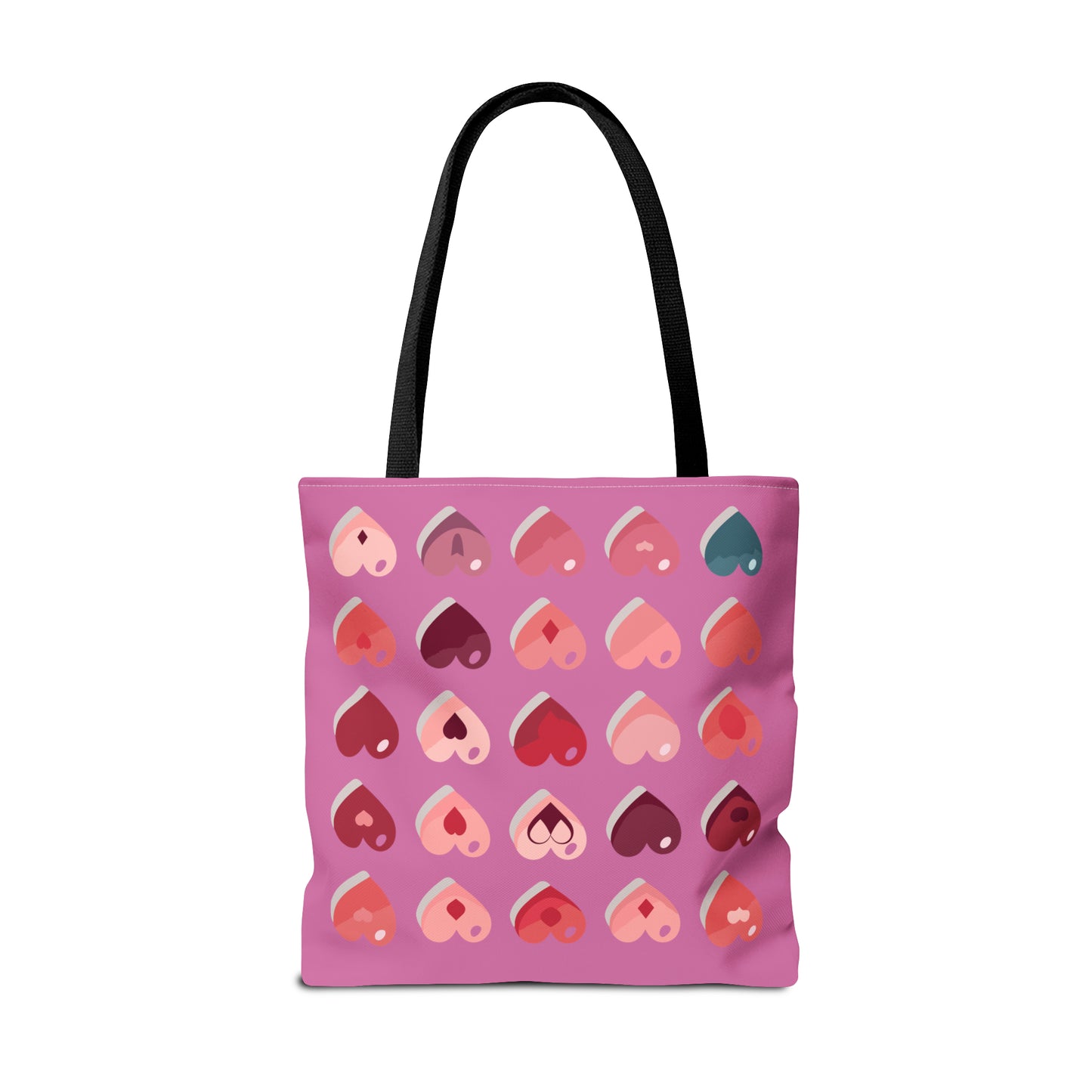 Valentine's light pink Tote Bag (AOP)