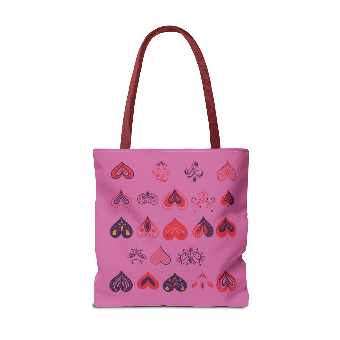 Valentine's light pink Tote Bag (AOP)