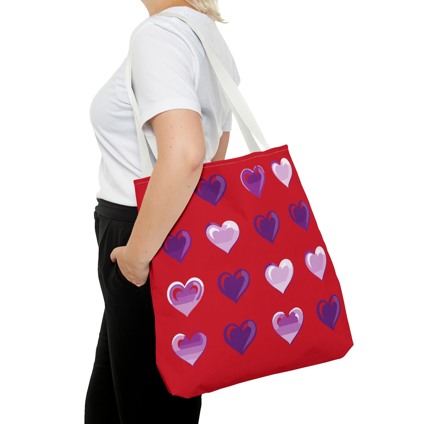 Valentine's red Tote Bag (AOP)